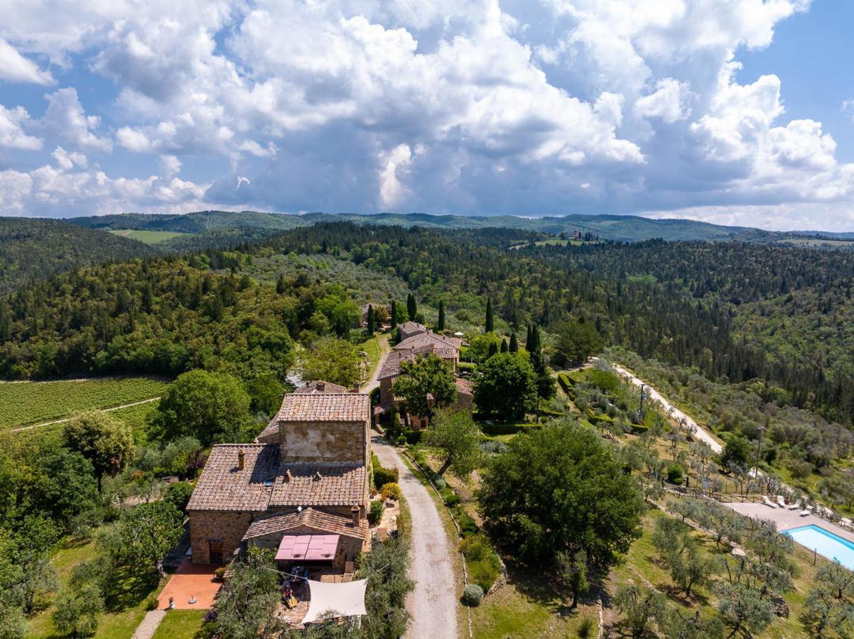Borgo Nel Chianti Istrice Con Piscina Tennis E Wifi Castellina in Chianti Exterior foto