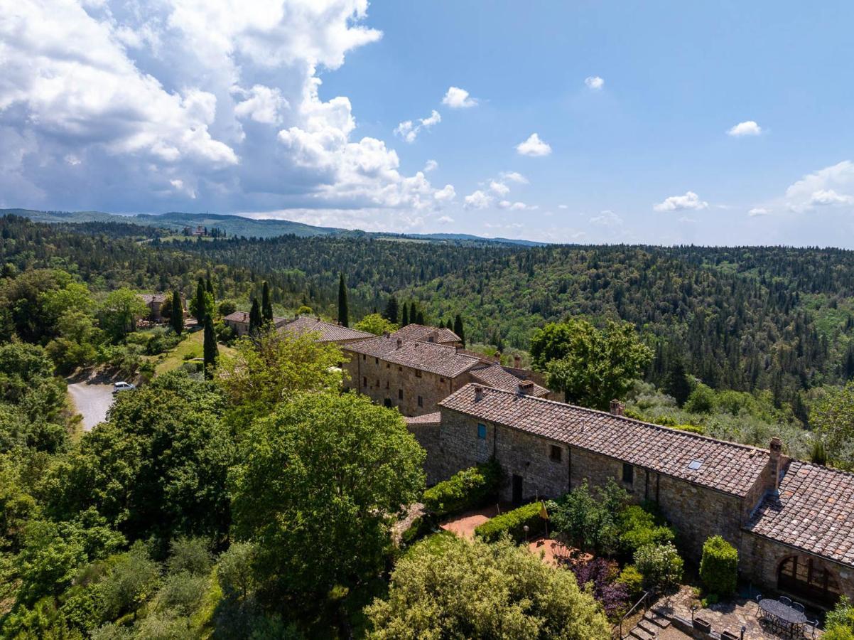 Borgo Nel Chianti Istrice Con Piscina Tennis E Wifi Castellina in Chianti Exterior foto