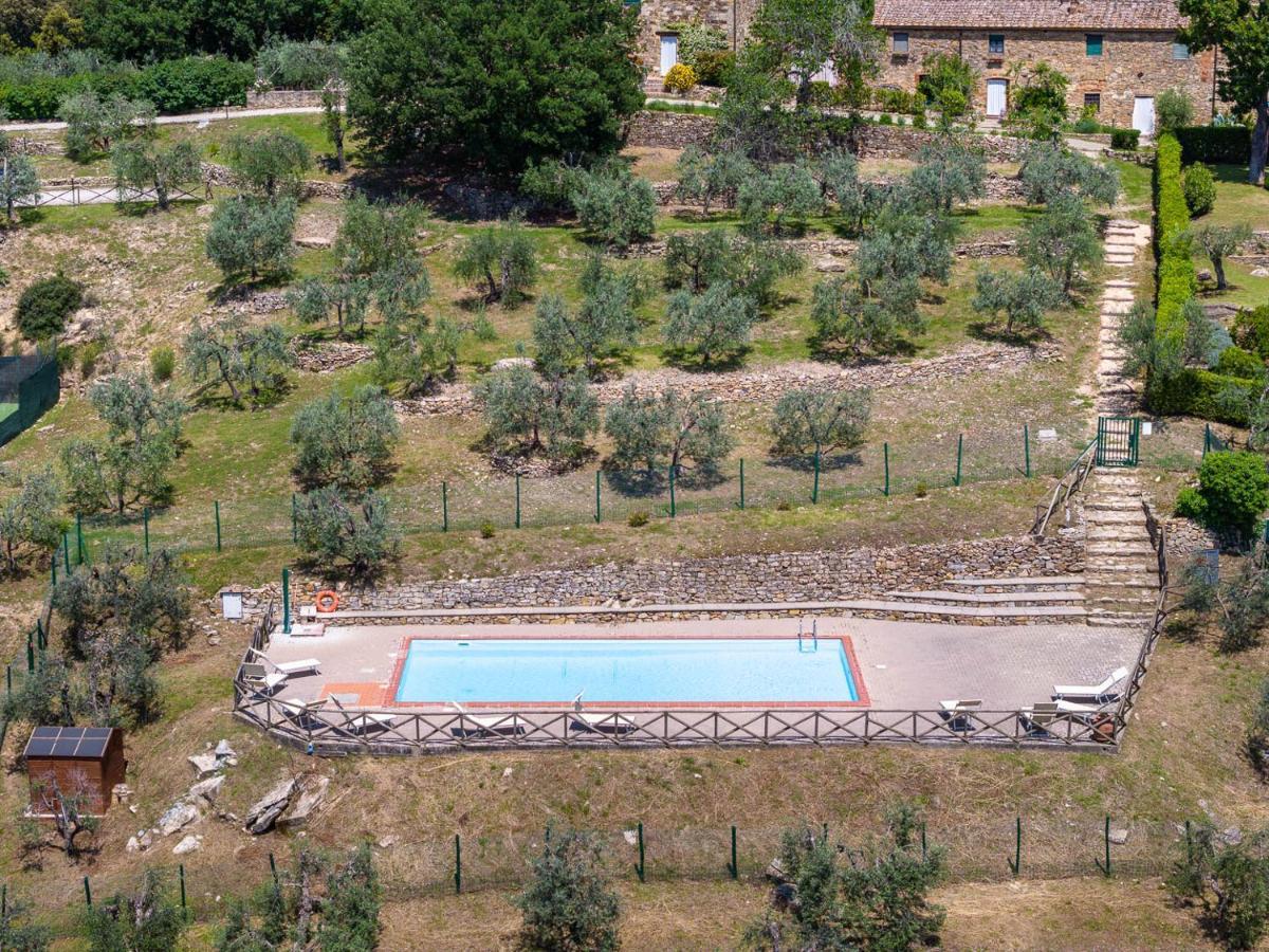 Borgo Nel Chianti Istrice Con Piscina Tennis E Wifi Castellina in Chianti Exterior foto